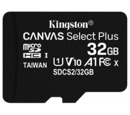 Slika 2 izdelka: Kingston SPOMINSKA KARTICA 32 GB micro SD 100 MB/s (SDCS2/32GBSP)