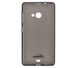 Slika izdelka: Kisswill silikonski ovitek za Lenovo Vibe C A2020 - prozorno črn