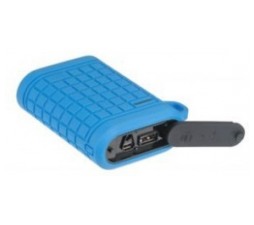 Slika 2 izdelka: Kit OUTDOR zunanja baterija powerbank 9000 mAh - moder