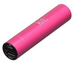 Slika izdelka: KIT prenosna baterija PWRP2PIKT 2000mAh, roza