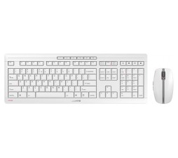 Slika izdelka: Komplet Cherry Stream Desktop, bela (brezžična tipkovnica in miška)