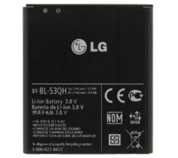 Slika 2 izdelka: LG Baterija BL-53QH LG Optimus 4X, Optimus L9 original 