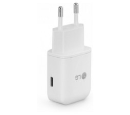 Slika 2 izdelka: LG original hišni polnilec 3A MSC-N04ER Type C - adapter - bel