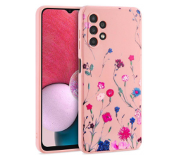 Slika 2 izdelka: Liquid silikonski ovitek Pomlad za Samsung Galaxy A53  - roza