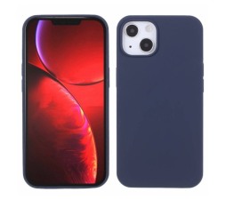 Slika izdelka: Liquid silikonski ovitek za iPhone 13 6.1 - temno moder