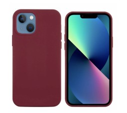 Slika izdelka: Liquid silikonski ovitek za iPhone 13 6.1 - bordo rdeč