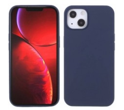 Slika 2 izdelka: Liquid silikonski ovitek za iPhone 13 6.1 - temno moder