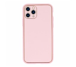 Slika izdelka: Luxury silikonski ovitek za Xiaomi Mi 11 - roza z zlatim robom