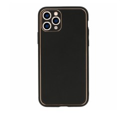 Slika izdelka: Luxury silikonski ovitek za Xiaomi Mi 11 - črn z zlatim robom