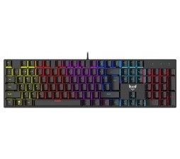 Slika izdelka: Mehanska gaming tipkovnica BYTEZONE Dozer RGB / modra stikala / makro / Anti-Ghosting (črna)