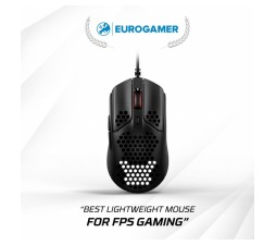 Slika izdelka: Miška HP HyperX Pulsefire Haste, RGB, gaming, 16000 DPI, Simetrične oblike