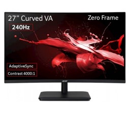 Slika izdelka: Monitor ACER ED270Xbiipx gaming, ukrivljen (1500R), 68,58 cm (27''), VA FHD, 240Hz, 1ms