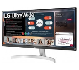 Slika 2 izdelka: Monitor LG 29WN600-W, 29", IPS, 21:9, 2560x1080, HDMI, DP, izhod za slušalke, zvočniki