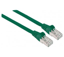 Slika 2 izdelka: Mrežni kabel Intellinet 0.5 m Cat6A, CU, zelen