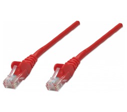 Slika izdelka: Mrežni kabel Intellinet 7,5 m Cat5e, CCA, rdeč