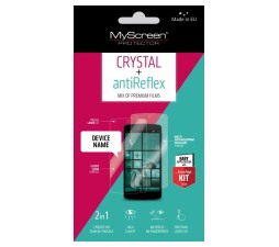 Slika izdelka: My Screen protector ZAŠČITNA FOLIJA iPhone Xs Max ANTIREFLEX+CRYSTAL  2kos