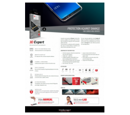 Slika 2 izdelka: My Screen protector ZAŠČITNA FOLIJA 3D Expert LG V30  - super zaščita za ukrivljene ekrane