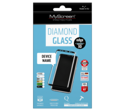 Slika 2 izdelka: My Screen protector ZAŠČITNO KALJENO STEKLO iPhone 7 / iPhone 8 - DIAMOND GLASS EDGE 3D - črn