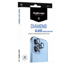 Slika 2 izdelka: My Screen protector ZAŠČITNO KALJENO STEKLO Diamond Glass za ZADNJO KAMERO za iPhone 11 / iPhone 12 - Lens Cover