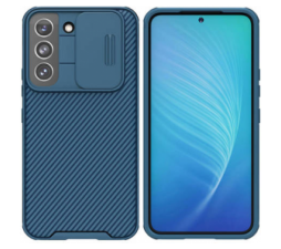 Slika 2 izdelka: Nillkin CamShield zaščita za Samsung Galaxy S22 Plus 5G - moder