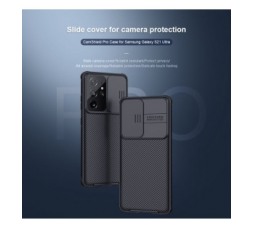 Slika 2 izdelka: Nillkin CamShield zaščita za Samsung Galaxy S21 Ultra G998 - črna