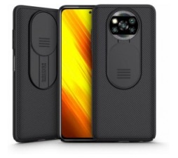 Slika 2 izdelka: Nillkin CamShield zaščita za Xiaomi Poco X3 - črna