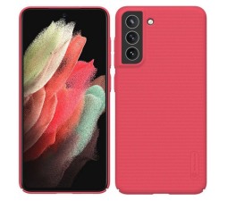 Slika izdelka: Nillkin Frosted zaščita za Samsung Galaxy S21 FE G990 - rdeča