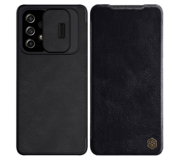 Slika izdelka: Nillkin preklopna torbica QIN Pro z zaščito kamere za Samsung Galaxy A53 - črna