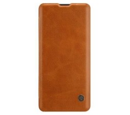 Slika izdelka: Nillkin preklopna torbica QIN za SAMSUNG Galaxy Note 20 N980 - rjava