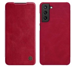 Slika izdelka: Nillkin preklopna torbica QIN za Samsung Galaxy S21 FE G990 - rdeča