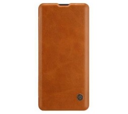 Slika 2 izdelka: Nillkin preklopna torbica QIN za SAMSUNG Galaxy Note 20 N980 - rjava
