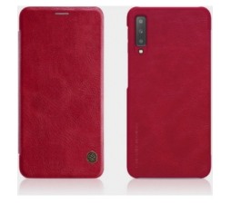 Slika 2 izdelka: Nillkin preklopna torbica QIN za iPhone 12  in 12 Pro rdeča