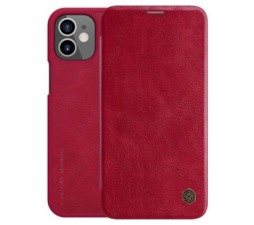 Slika 2 izdelka: Nillkin preklopna torbica QIN za iPhone 12 Mini rdeč