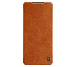 Slika 2 izdelka: Nillkin preklopna torbica QIN za Xiaomi Redmi Note 9S / Note 9 Pro - rjava
