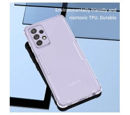 Slika izdelka: Nillkin silikonski ovitek NATURE za Samsung Galaxy A52 A525 / Samsung Galaxy A52s A528 - prozoren