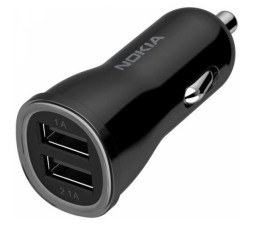 Slika izdelka: Nokia avtopolnilec DC-310 z dvojnim USB z močjo 1A in 2,1A