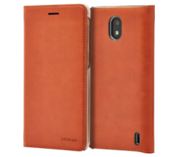 Slika 2 izdelka: Nokia original preklopna torbica CP-304 za Nokia 2 rjava