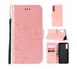 Slika izdelka: Onasi Butterfly preklopna torbica za Samsung Galaxy A7 2018 A750 - roza