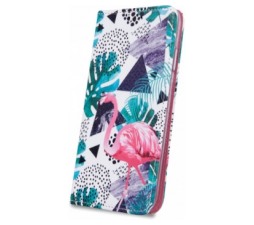 Slika 2 izdelka: ONASI Flamingo preklopna torbica za Huawei P30 Lite - zeleno roza