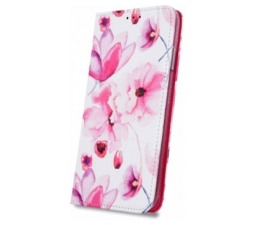 Slika 2 izdelka: Onasi Flower preklopna torbica za Huawei P30 Lite - roza