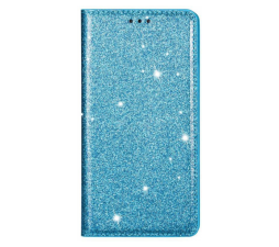 Slika izdelka: Onasi preklopna torbica Sparkle Samsung Galaxy S20 Plus G985 - modra z bleščicami