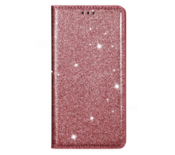 Slika 2 izdelka: Onasi preklopna torbica Sparkle Samsung Galaxy S20 Plus G985 - pink z bleščicami