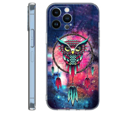 Slika izdelka: Onasi silikonski ovitek Sova za iPhone 14 6.1  - roza