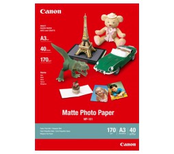 Slika izdelka: Papir CANON MP-101 A3; A3 / matt / 170gsm / 40 listov