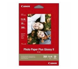 Slika izdelka: Papir CANON PP-201s2 (13x18 cm); 13x18 / gloss / 265gsm / 20 listov