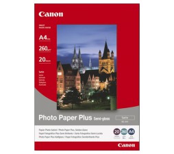 Slika izdelka: Papir CANON SG-201 A4; A4 / semi gloss / 260gsm / 20 listov