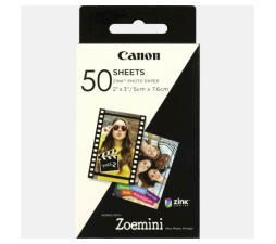 Slika izdelka: Papir CANON ZINK foto 50 pack za ZOEMINI