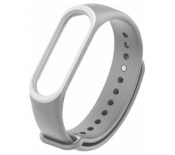 Slika 2 izdelka: Pašček za uro Xiaomi Mi Band 3 / 4 - siv
