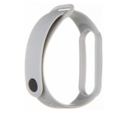 Slika 2 izdelka: Pašček za uro Xiaomi Mi Band 5 in 6 - svetlo siv