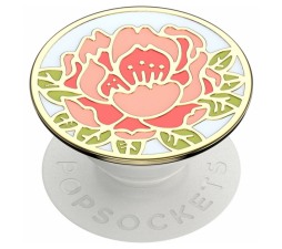 Slika izdelka: POPSOCKETS držalo / stojalo PopGrip Blooming Peony Pink - Enamel
